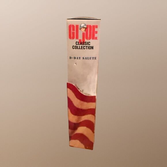 NIB 1997 GI Joe Classic Collection D-Day Salute Articulated Action Figure Sealed - Picture 3 of 12